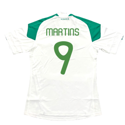 2010-2011 Nigeria Away Shirt (MARTINS 9)