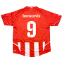 2010-2011 Olympiakos Home Shirt (Kovacevic 9)