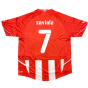 2010-2011 Olympiakos Home Shirt (Saviola 7)