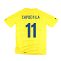 2010-2011 Villarreal Home Shirt (Capdevila 11)
