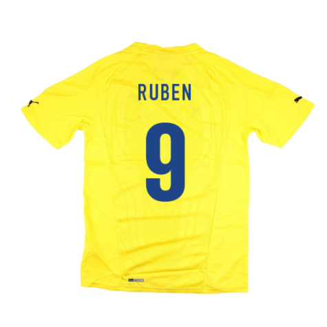 2010-2011 Villarreal Home Shirt (Ruben 9)