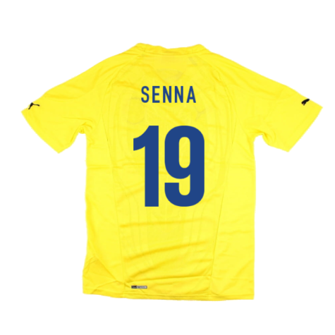 2010-2011 Villarreal Home Shirt (Senna 19)