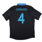 2011-2012 England Away Shirt (Gerrard 4)