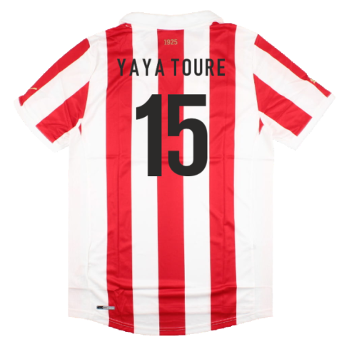 2012-2013 Olympiakos Home Shirt (Yaya Toure 15)