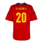 2012-2013 Spain Home Shirt (S Cazorla 20)
