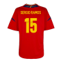2012-2013 Spain Home Shirt (Sergio Ramos 15)