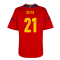 2012-2013 Spain Home Shirt (Silva 21)