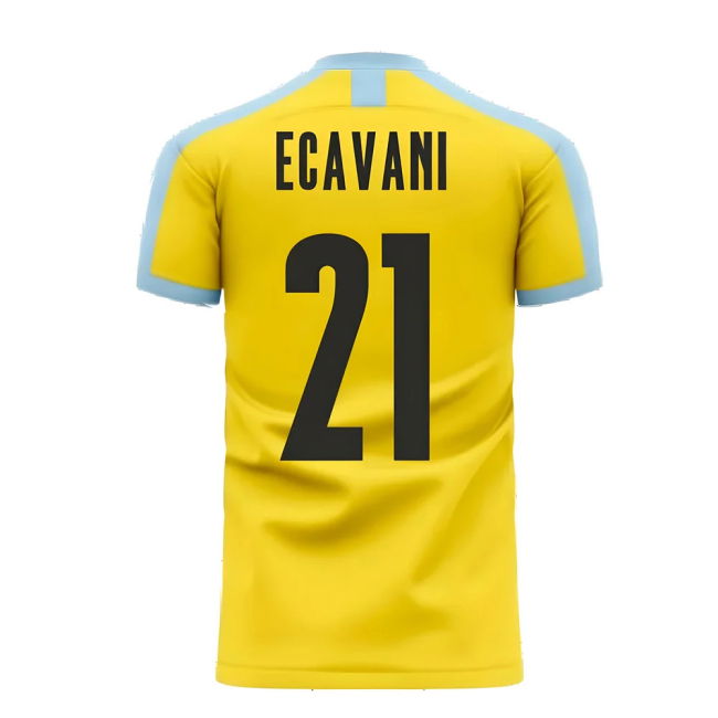 Uruguay 2025-2026 Away Concept Football Kit (Libero) (E CAVANI 21)