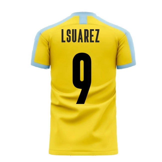 Uruguay 2025-2026 Away Concept Football Kit (Libero) (L SUAREZ 9)