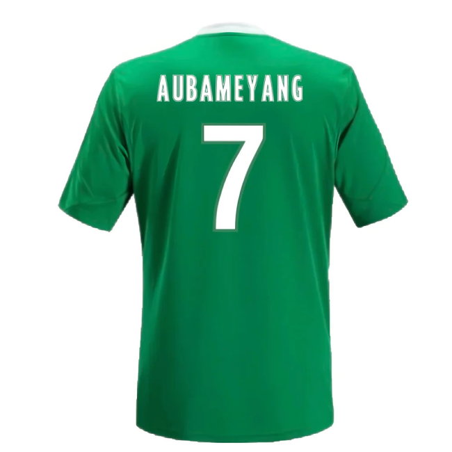 Saint Etienne 2013-14 Home Shirt (M) (Excellent) (AUBAMEYANG 7)