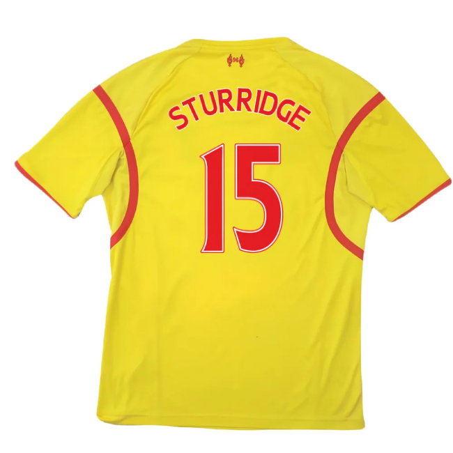 2014-15 Liverpool Warrior Away Shirt (Mint) (STURRIDGE 15)