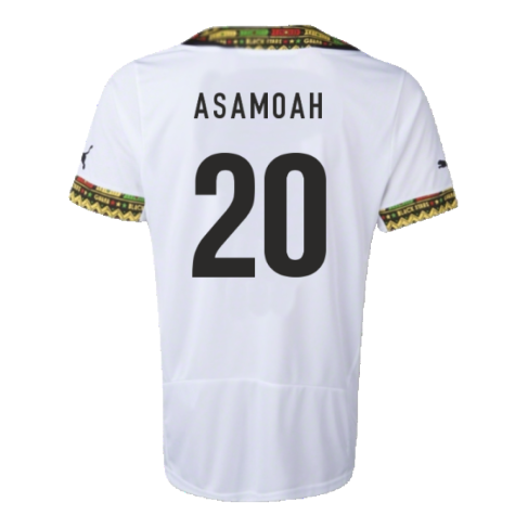 2014-2015 Ghana Home Shirt (ASAMOAH 20)