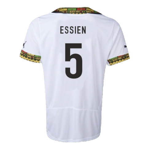 2014-2015 Ghana Home Shirt (ESSIEN 5)