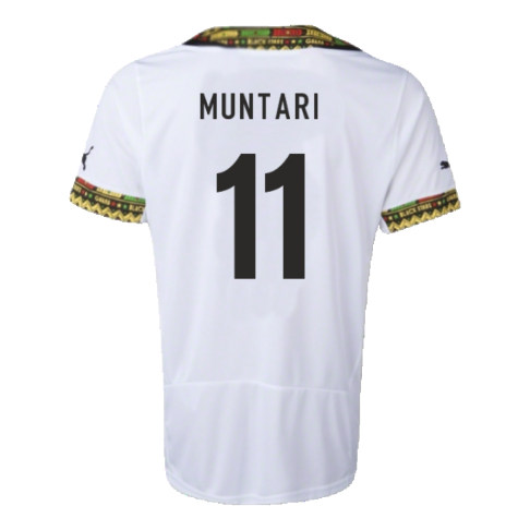 2014-2015 Ghana Home Shirt (MUNTARI 11)