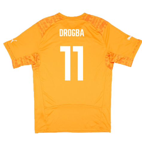 2014-2015 Ivory Coast Home Shirt (Drogba 11)