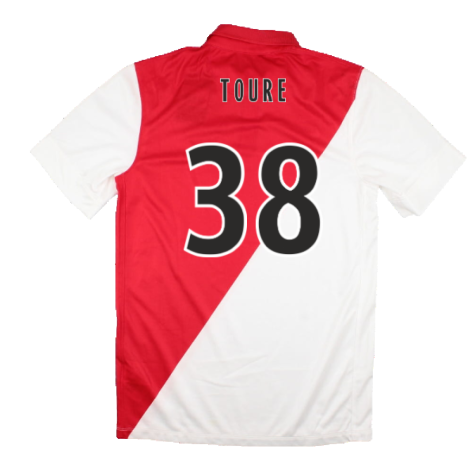 2014-2015 Monaco Home Shirt (Toure 38)