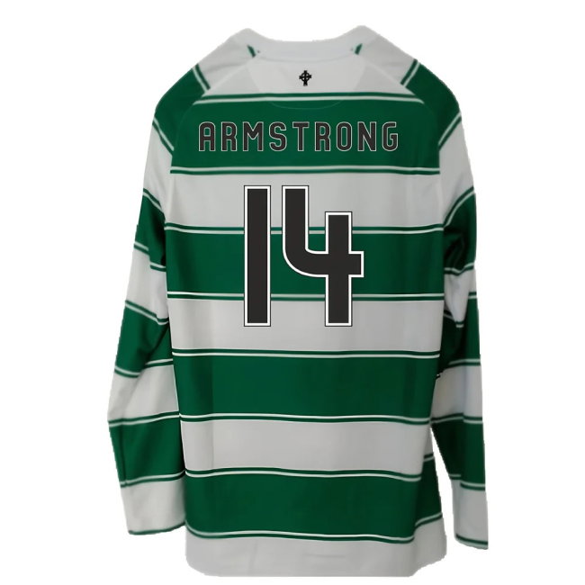 Celtic 2015-16 Long Sleeve Home Shirt (3XL) (Excellent) (Armstrong 14)