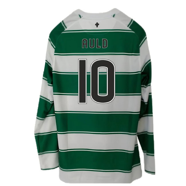 Celtic 2015-16 Long Sleeve Home Shirt (3XL) (Excellent) (Auld 10)