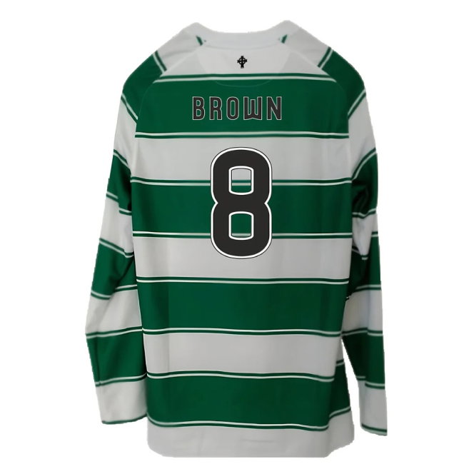 Celtic 2015-16 Long Sleeve Home Shirt (3XL) (Excellent) (Brown 8)