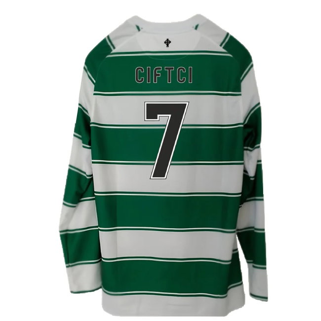 Celtic 2015-16 Long Sleeve Home Shirt (3XL) (Excellent) (Ciftci 7)