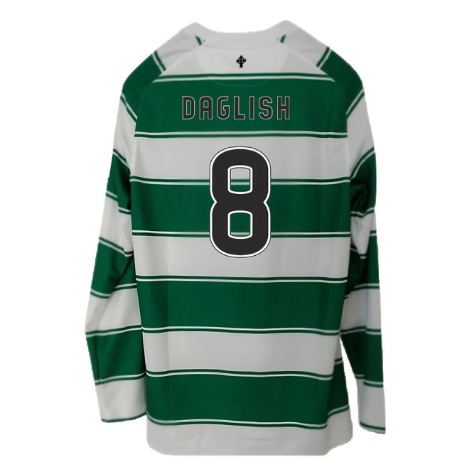 Celtic 2015-16 Long Sleeve Home Shirt (3XL) (Excellent) (Daglish 8)