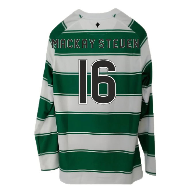 Celtic 2015-16 Long Sleeve Home Shirt (3XL) (Excellent) (Mackay Steven 16)