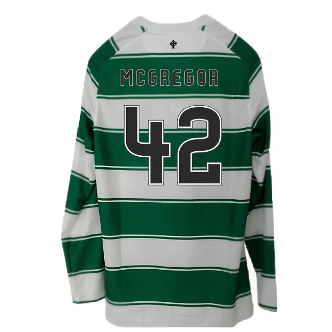 Celtic 2015-16 Long Sleeve Home Shirt (3XL) (Excellent) (McGregor 42)