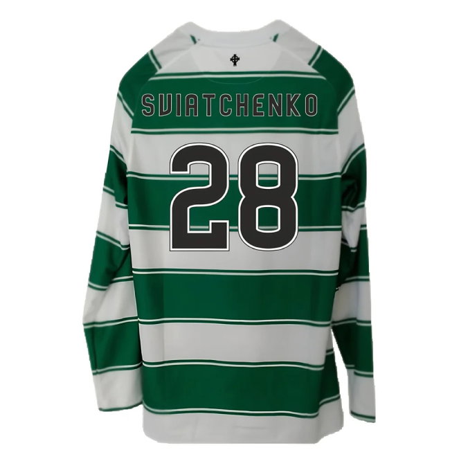 Celtic 2015-16 Long Sleeve Home Shirt (3XL) (Excellent) (Sviatchenko 28)