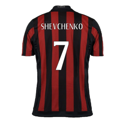 2015-2016 AC Milan Home Shirt (Shevchenko 7)