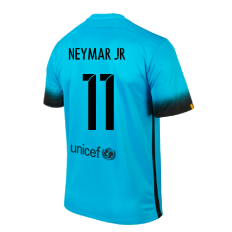 2015-2016 Barcelona Third Shirt (Neymar JR 11)