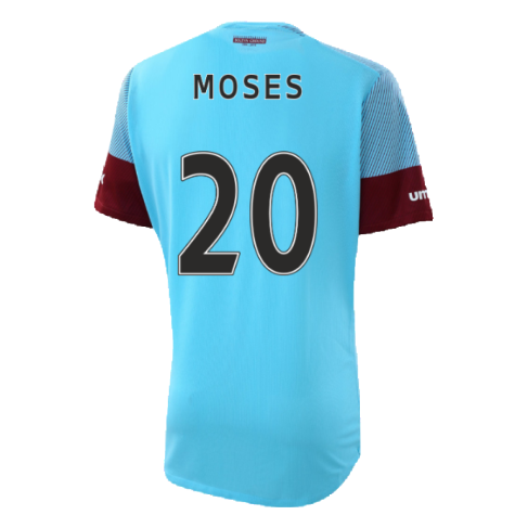 2015-2016 West Ham Away Shirt (Moses 20)