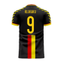 Belgium 2023-2024 Away Concept Football Kit (Viper) (R LUKAKU 9)