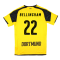 2016-2017 Borussia Dortmund International Home Shirt (Bellingham 22)