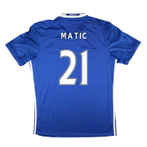 2016-2017 Chelsea Home Shirt (Matic 21)