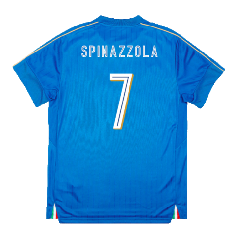 2016-2017 Italy Home Shirt (Spinazzola 7)