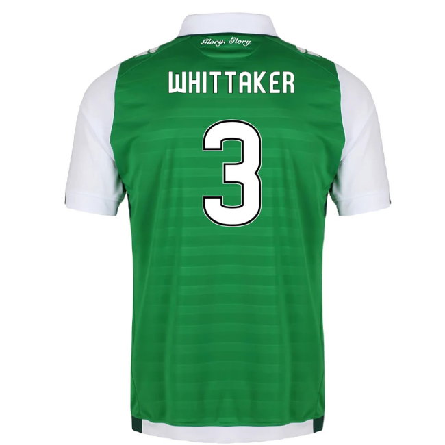 2017-18 Hibernian Home Shirt (XL) (Excellent) (Whittaker 3)