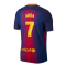 2017-2018 Barcelona Home Match Vapor Shirt (Arda 7)