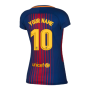 2017-2018 Barcelona Home Shirt (Womens) (Your Name)