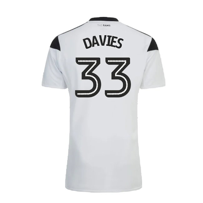 2017-2018 Derby County Home Football Shirt (XL) (Good) (Davies 33)