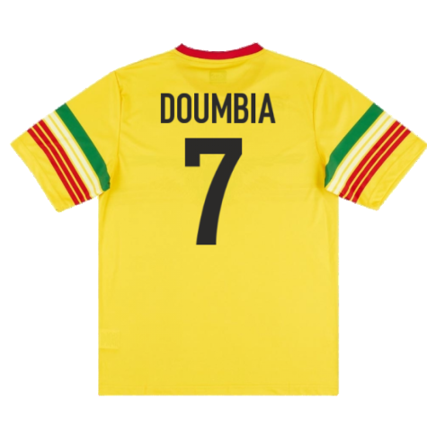 2017-2018 Mali Home Shirt (DOUMBIA 7)