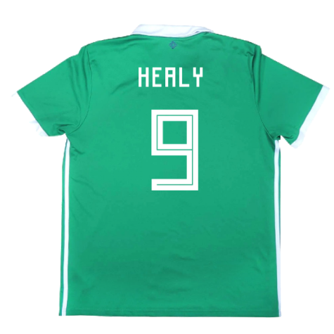 2017-2018 Northern Ireland Home Shirt ((Very Good) L) (Healy 9)