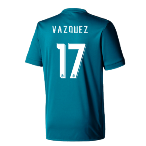 2017-2018 Real Madrid Third Shirt (Vazquez 17)