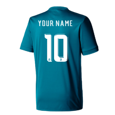 2017-2018 Real Madrid Third Shirt (Your Name)