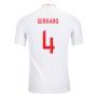 2018-2019 England Authentic Home Shirt (Gerrard 4)