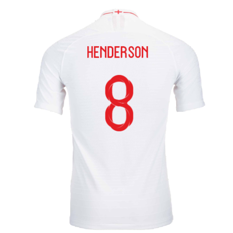 2018-2019 England Authentic Home Shirt (Henderson 8)