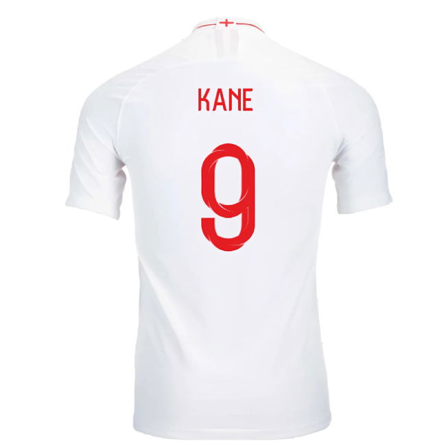 2018-2019 England Authentic Home Shirt (Kane 9)
