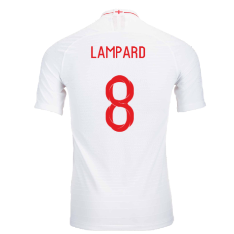 2018-2019 England Authentic Home Shirt (Lampard 8)