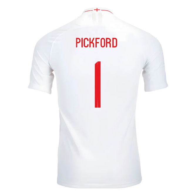 2018-2019 England Authentic Home Shirt (Pickford 1)