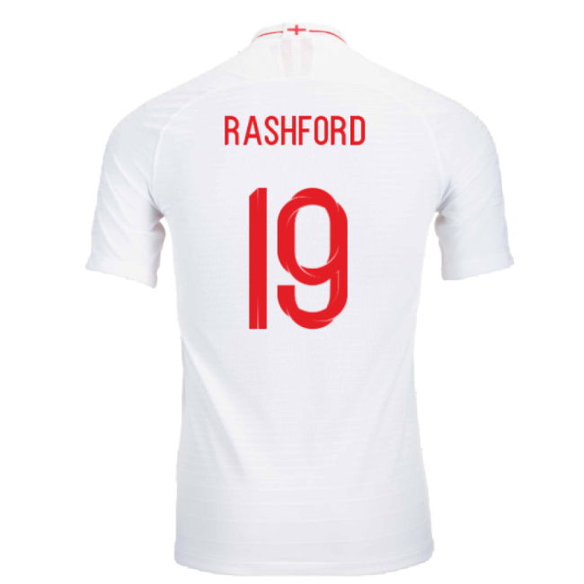 2018-2019 England Authentic Home Shirt (Rashford 19)