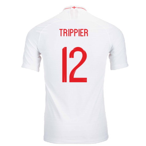 2018-2019 England Authentic Home Shirt (Trippier 12)